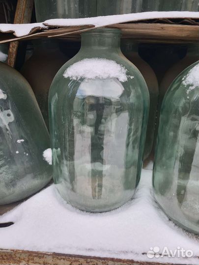 Банка 10 литров стеклянная