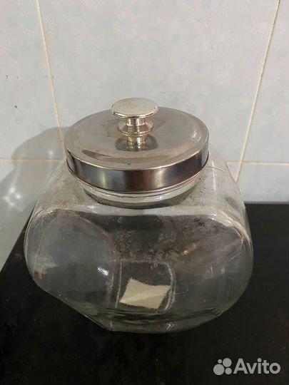 Банки для сыпучих продуктов стекло