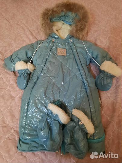 Комбенизон-конверт (трансформер)зима-весна 74-86