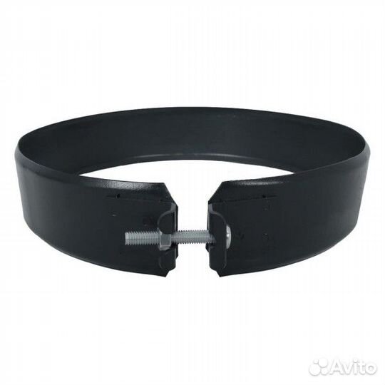 Хомут Везувий black (aisi 430/0,5мм) (115 мм)