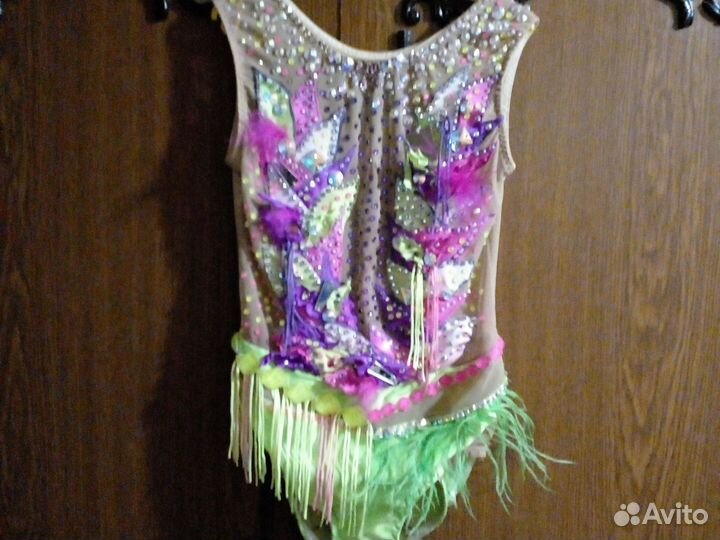 Купальник для художественной гимнастики р.116-122