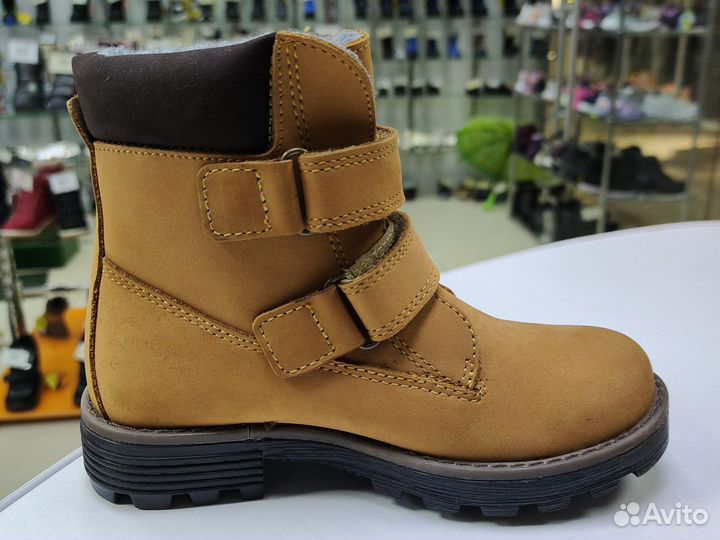 Ботинки демисезонные Котофей, кожа.30,32