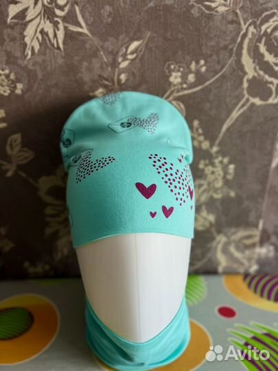 Шапка и шарфик (комплект)