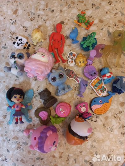 Фигурки из киндера макдональдс свит бокс паком