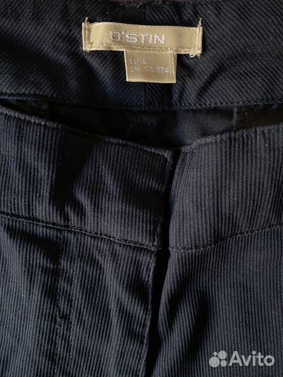 Брюки летние темно-синие р 48 o'stin