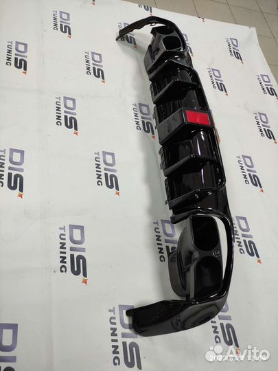 Диффузор + насадки Mercedes E class W213 brabus