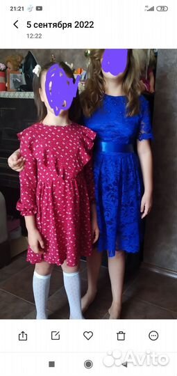 Платье для девочки 10-12лет