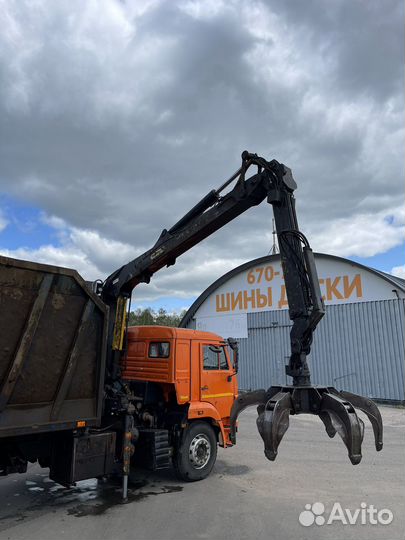 КамАЗ 65115 с КМУ, 2017