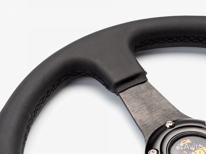 Руль momo кожа без выноса