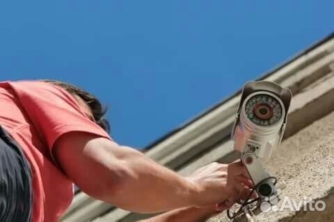 Установка видеонаблюдения