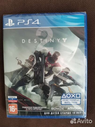 Destiny 2 ps4 новый в пленке