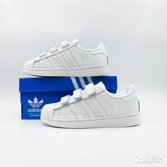 Кроссовки детские adidas superstar 26-36