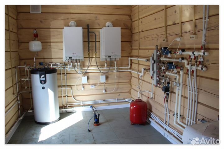 Сантехнические работы, отопительные системы