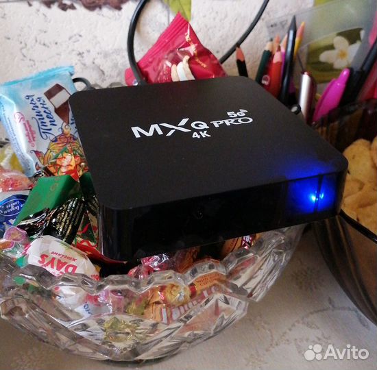 Тв приставка MXQ Pro 4K 5G для телевизора