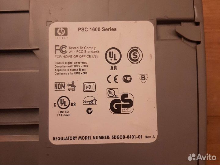 Принтер hp PSC 1600