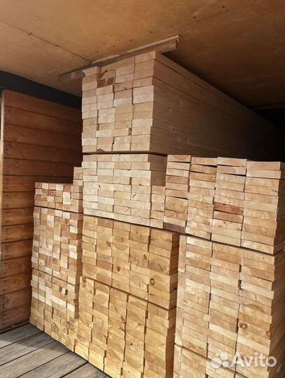 Доска строганная 45х190х6000