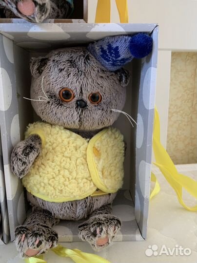 Кот Басик 20 см оригинал новый