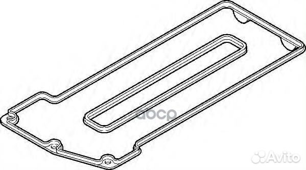 Прокладка крышки ГБЦ лев 266370 Elring