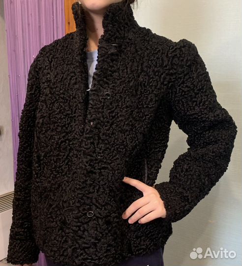 Шуба каракуль