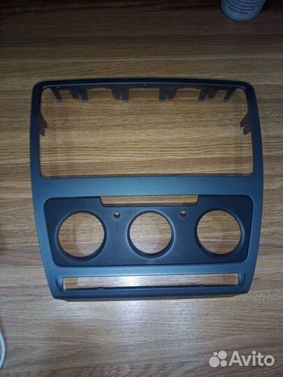 Рама для автомагнитолы шкоды Октавии А5
