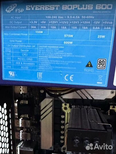 Fsp everest 80 plus 600w