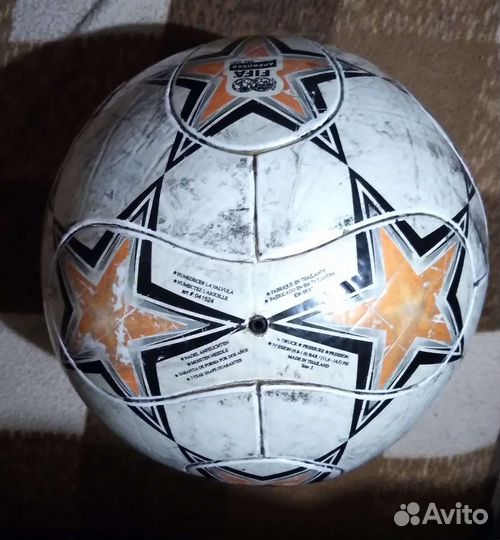 Футбольный мяч adidas лига чемпионов 2007