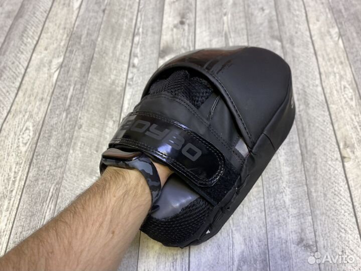 Лапы боксёрские BoyBo Stain flex Black