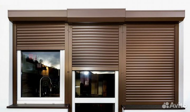 Роллеты, рольставни на окна