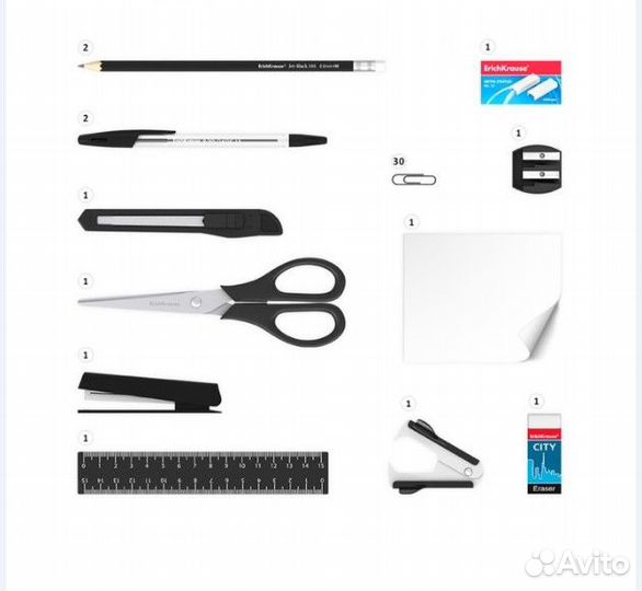 Набор настольный ErichKrause Victoria, 14 предмето