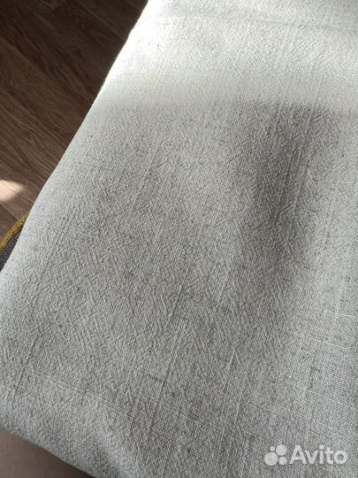 Отрез ткани, лен, крапива