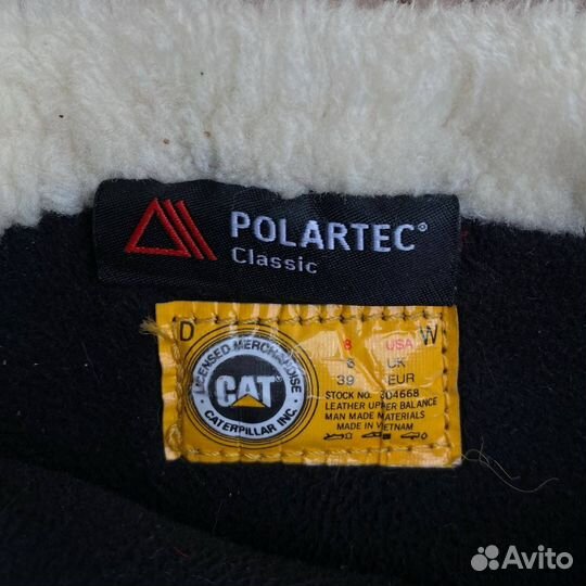 Термо ботинки сапоги Caterpillar polartec