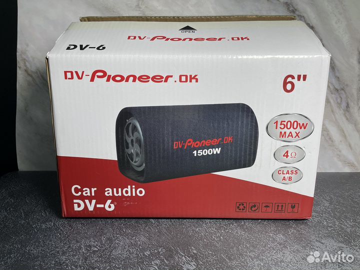 Активный сабвуфер pioneer 1500w новый гарантия