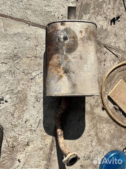 Глушитель банка Nissan Primera P12 Ниссан примьера