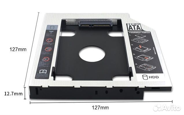 Переходник SSD/HDD в дисковод