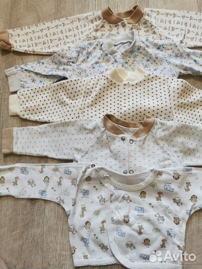 Детские вещи пакетом на девочку 56-74