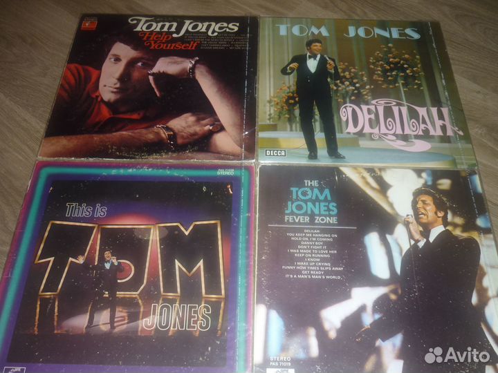 Винил Tom Jones 4 штуки