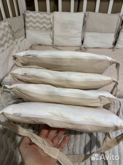 Бортики в кроватку