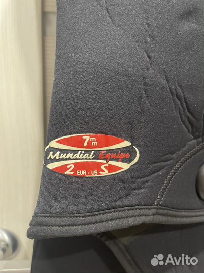 Гидрокостюм для подводной охоты 7мм, 2S