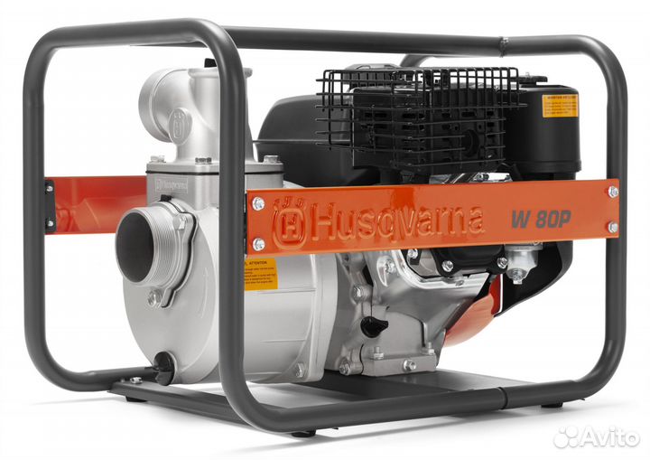 Бензиновая мотопомпа Хускварна Husqvarna W80P