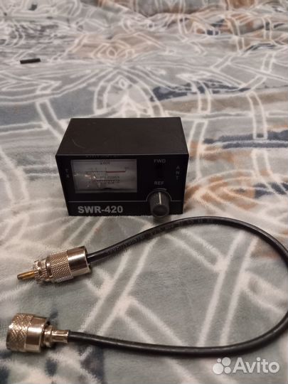 Ксв-метр SWR 420 с кабелем в комплекте