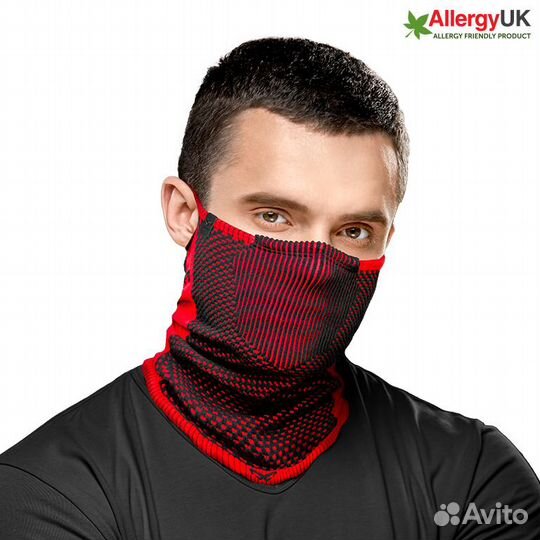 Маска спортивная F5 Naroo Mask (цвет: красный)