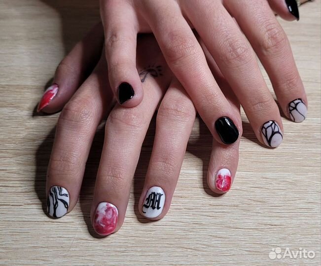 Комбинированный маникюр