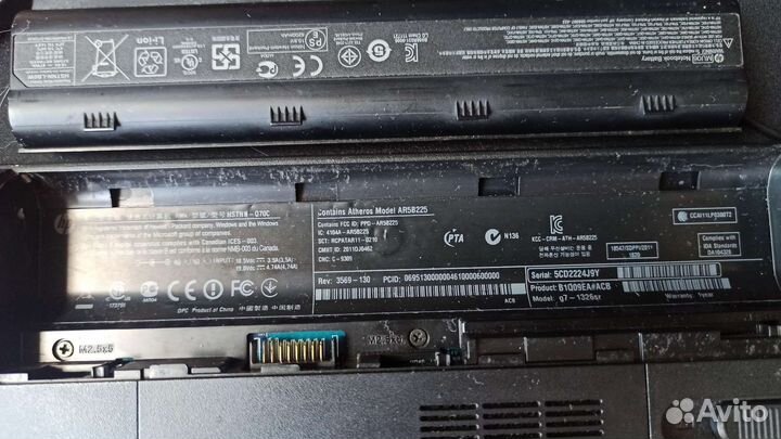 Ноутбук hp Pavilion g7