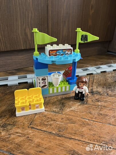 Lego duplo железная дорога поезд