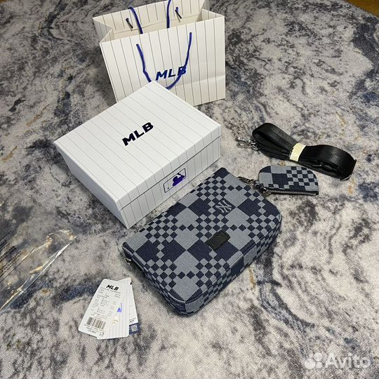 Сумка MLB Checkerboard Crossbody Bags Оригинал
