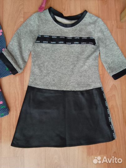 Вещи пакетом на девочку 104 110