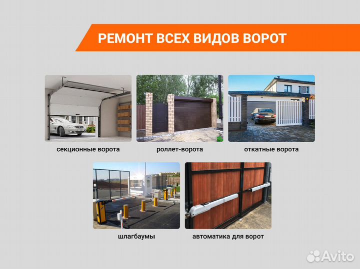 Ремонт автоматических ворот
