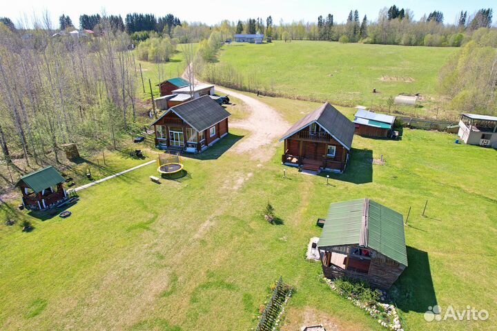 База отдыха на берегу Егорьевского озера