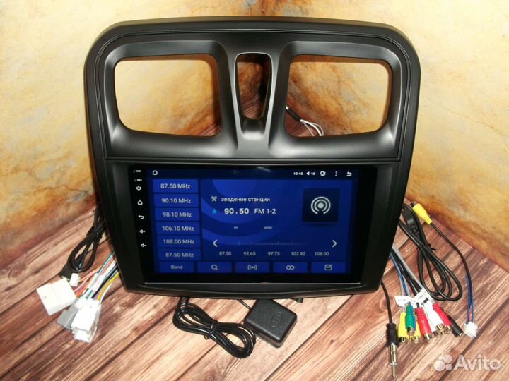 Магнитола Renault Logan 2 Android GPS WiFi