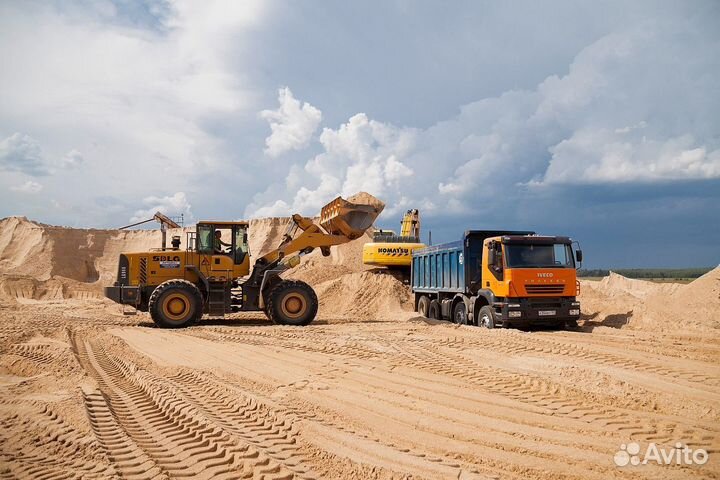 Песок сеяный